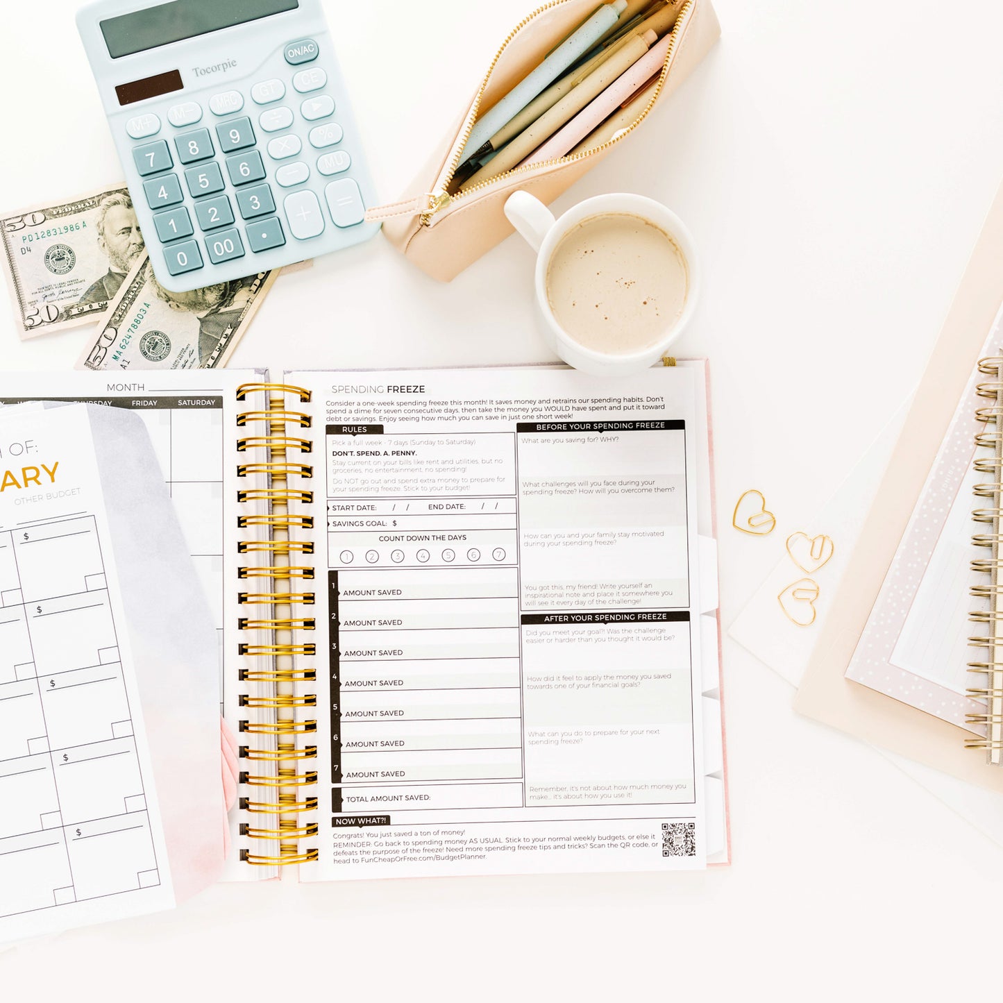 Budget Planner + Envelopes | Watercolor