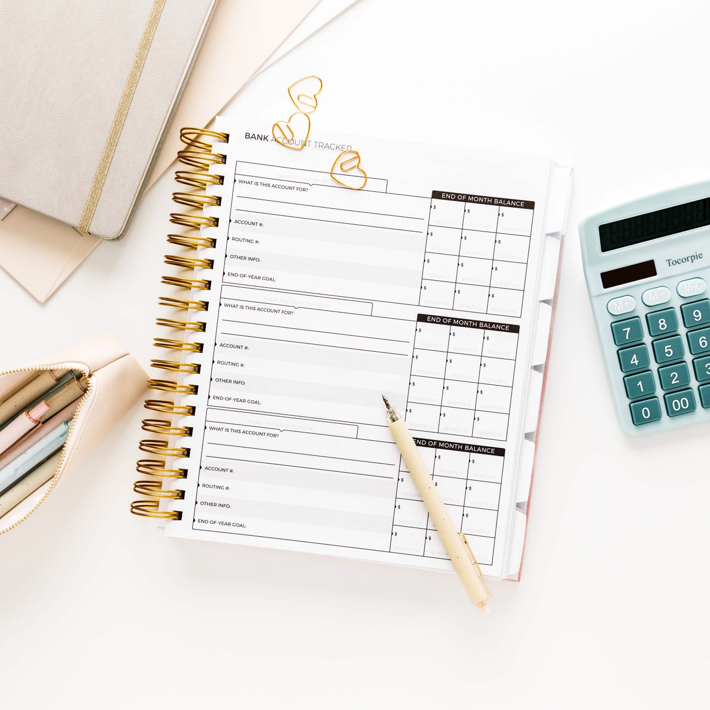 Budget Planner + Envelopes | Floral