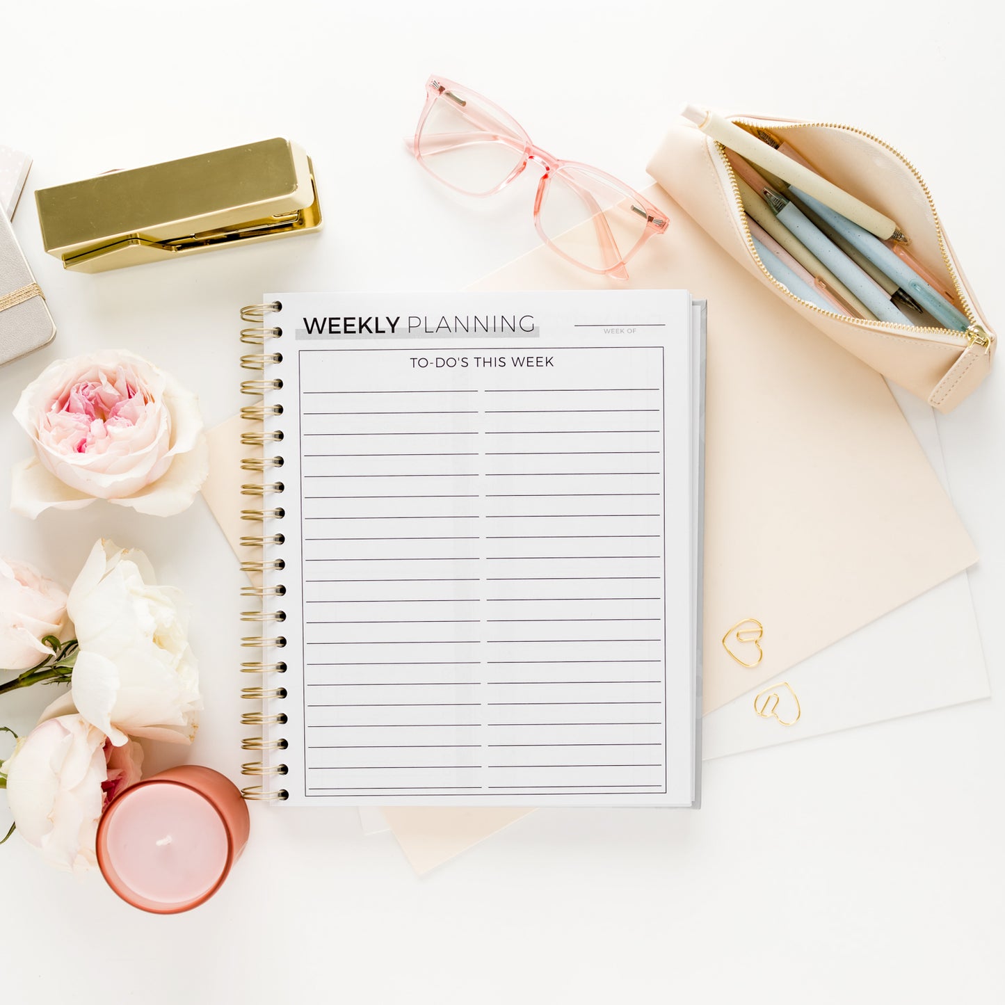 Block Schedule™ Planner | Hard Cover | Leopard (6-month)