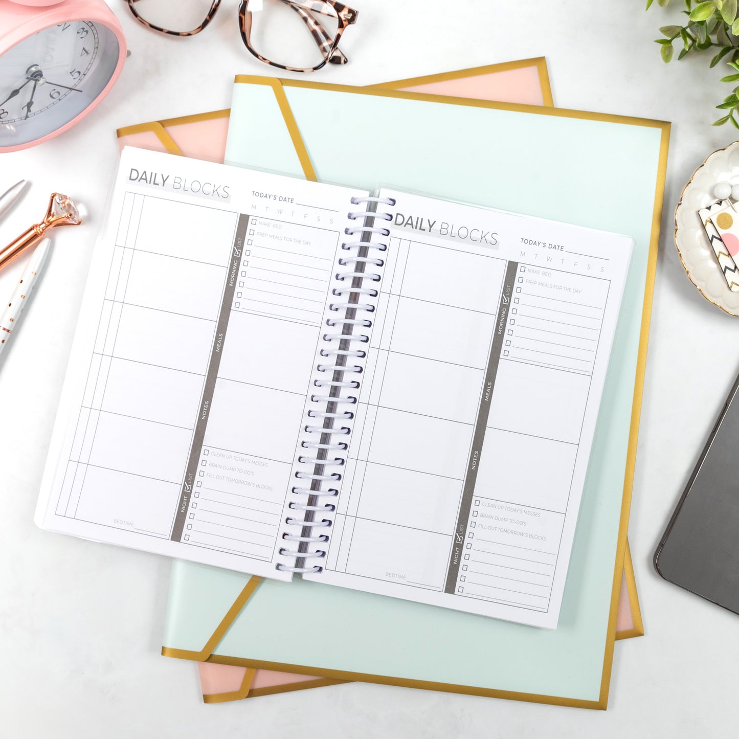 Block Schedule™ Planner | Neutral Mod Collection | Daily Version