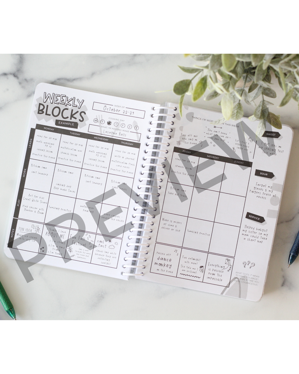 Capable Planner | Spring Covers | Junior