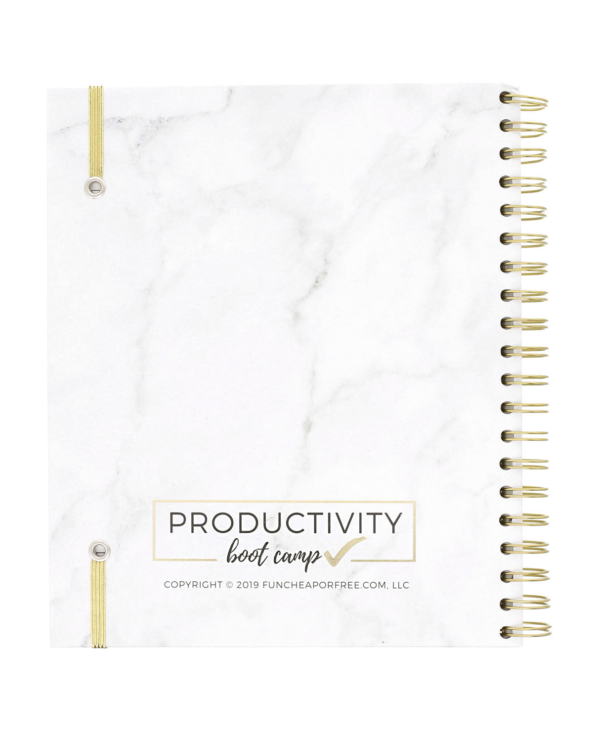 Block Schedule™ Planner | Hard Cover | Marble (3-Month)