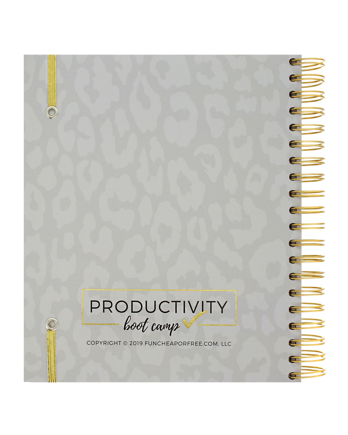 Block Schedule™ Planner | Hard Cover | Leopard (6-month)