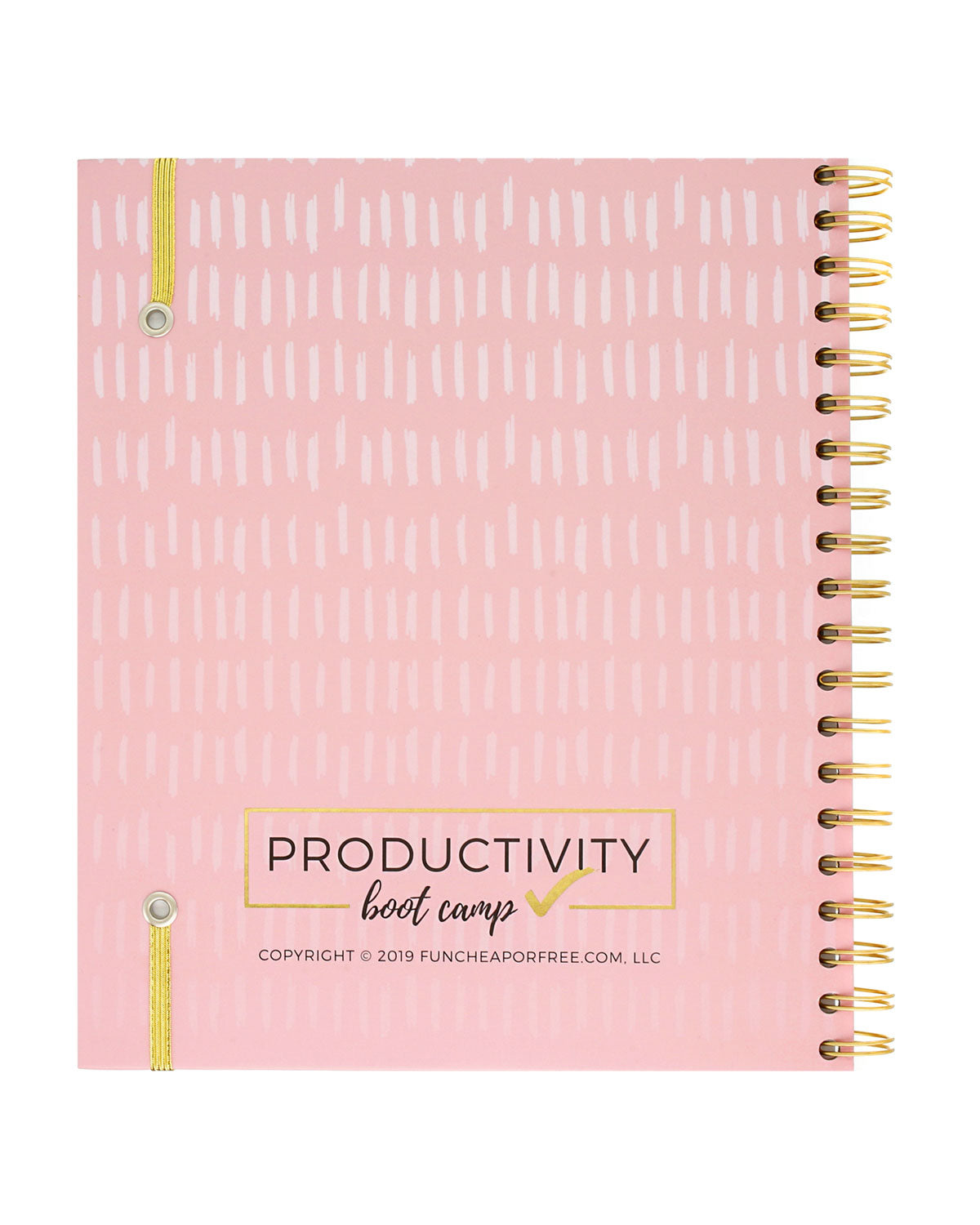 Block Schedule™ Planner | Hard Cover | Pink Dash (3-Month)