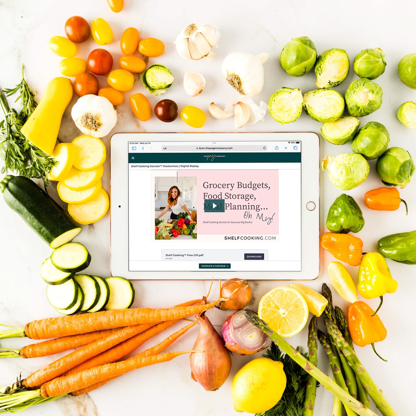 Shelf Cooking™ Secrets Masterclass | Digital Replay