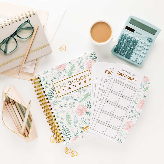 Budget Planner + Envelopes | Floral