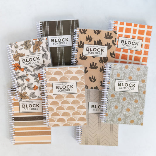 Block Schedule™ Planner | Neutral Mod Collection | Daily Version