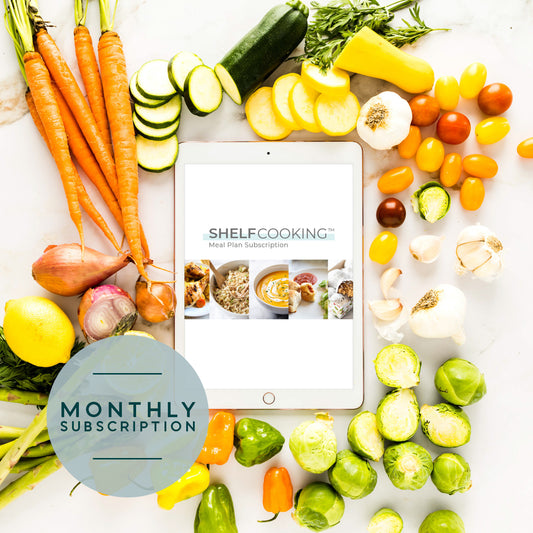 Shelf Cooking™ Meal Plan | MONTHLY SUBSCRIPTION