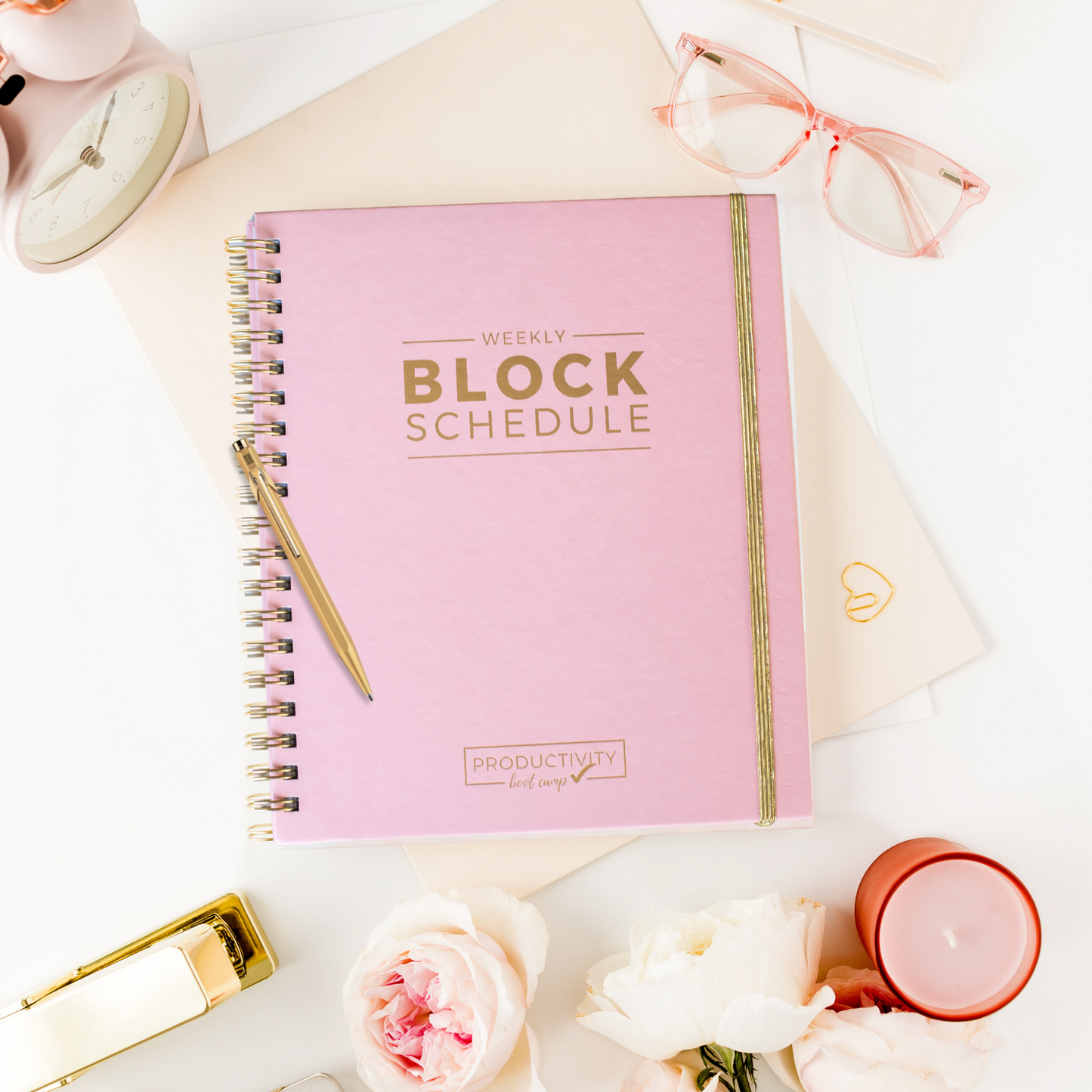 Block Schedule™ Luxe Planner | Vegan Leather (weekly version)