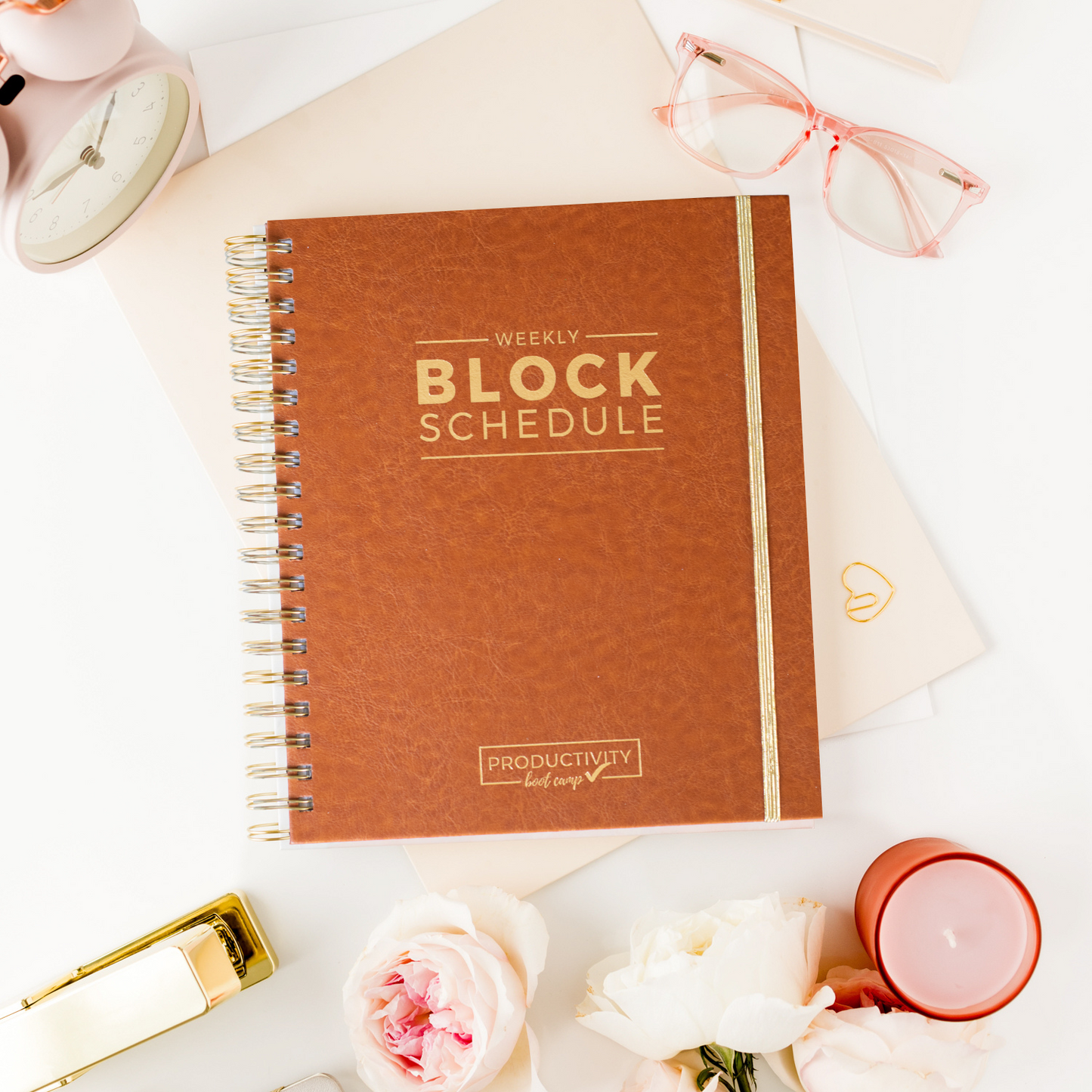 Block Schedule™ Luxe Planner | Vegan Leather (weekly version)