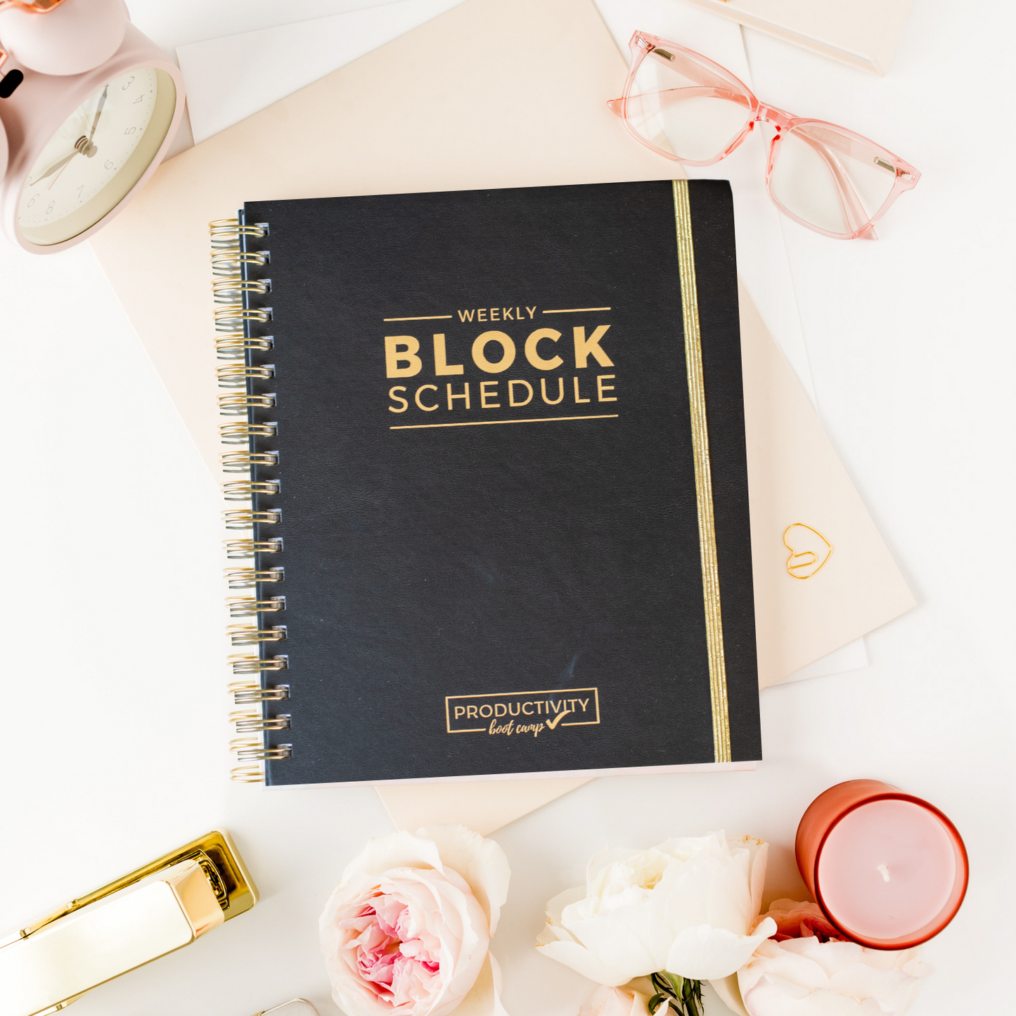 Block Schedule™ Luxe Planner | Vegan Leather (weekly version)