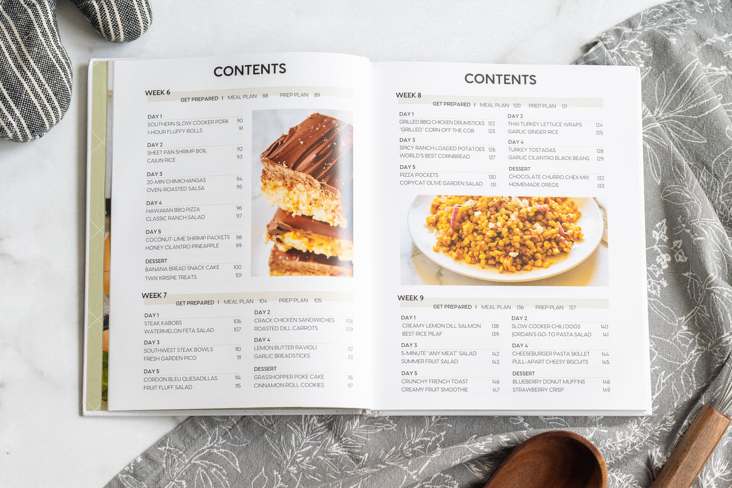 A Season of Family Meal Plans Cookbooks