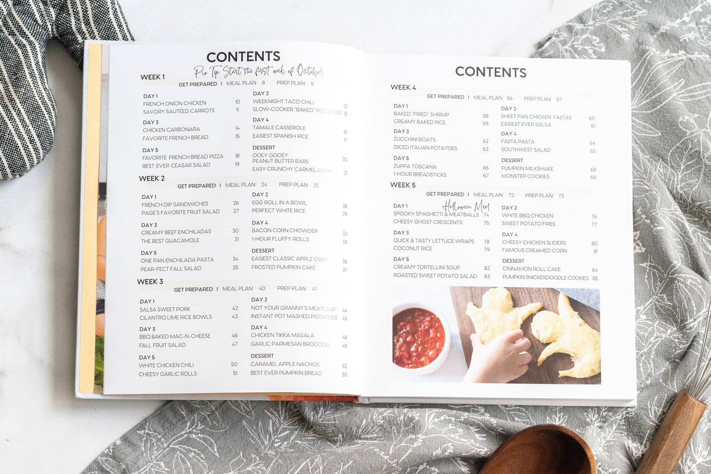 A Season of Family Meal Plans Cookbooks