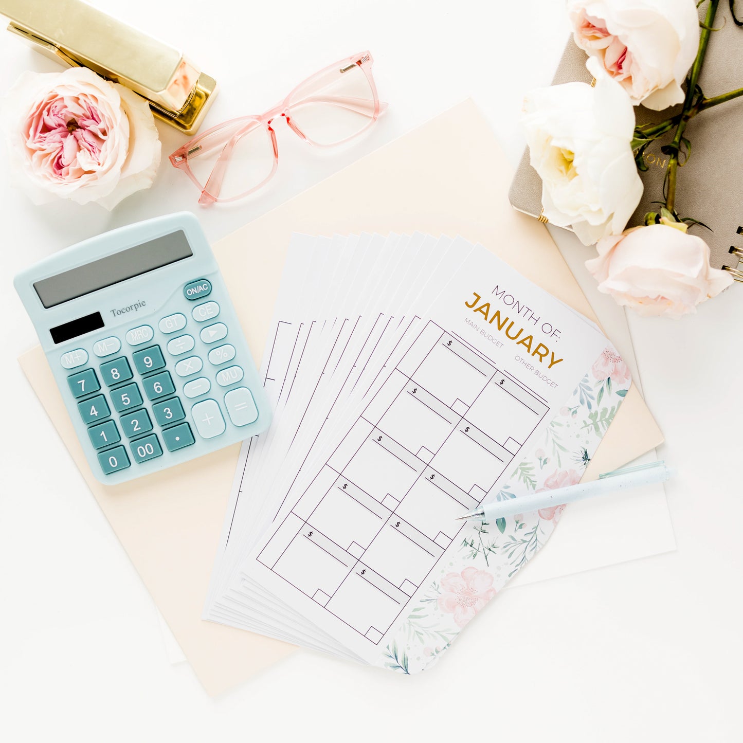 Budget Envelopes | Floral