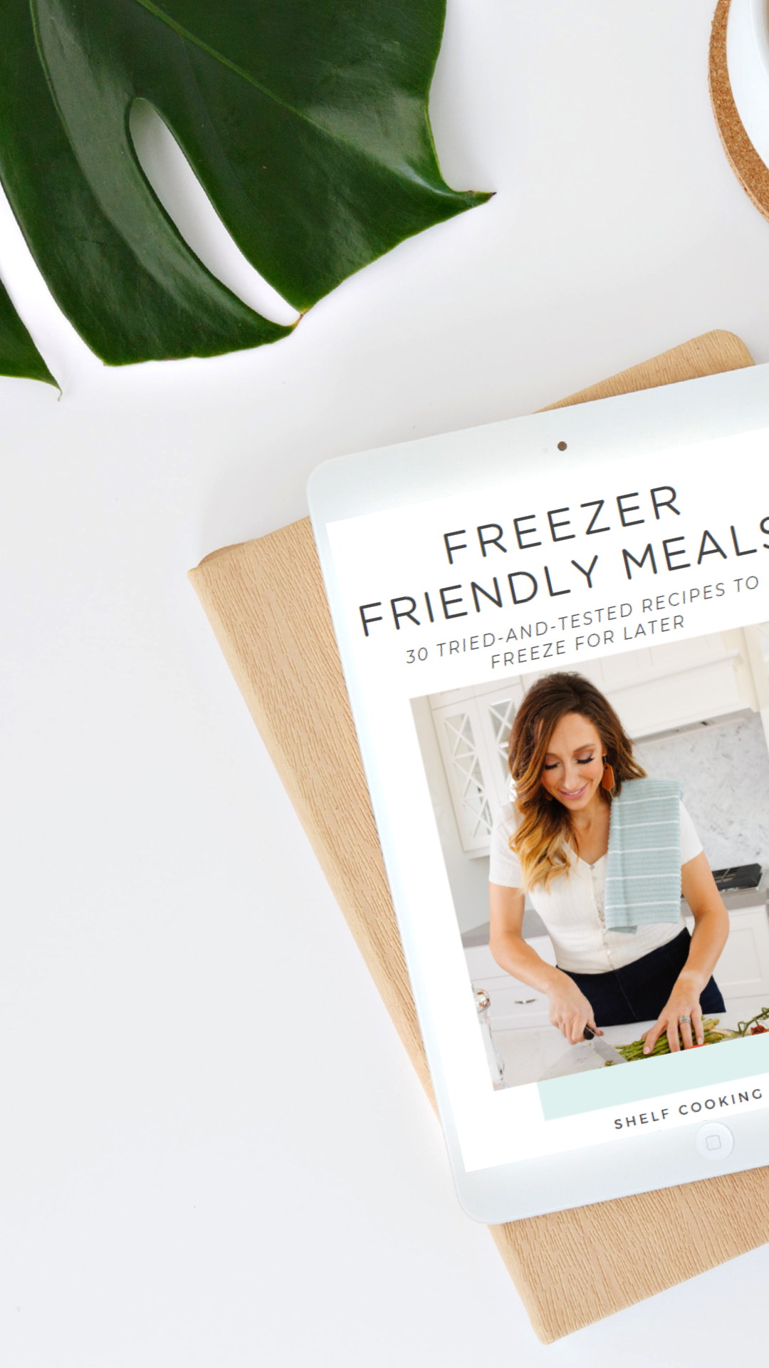 Freezer Friendly Meals | Digital Recipe ebook