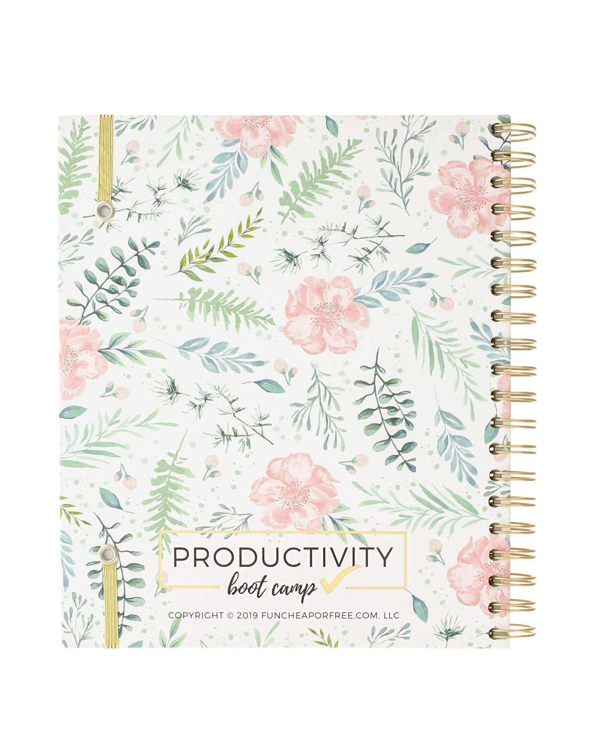 Block Schedule™ Planner | Hard Cover | Floral (6-Month)