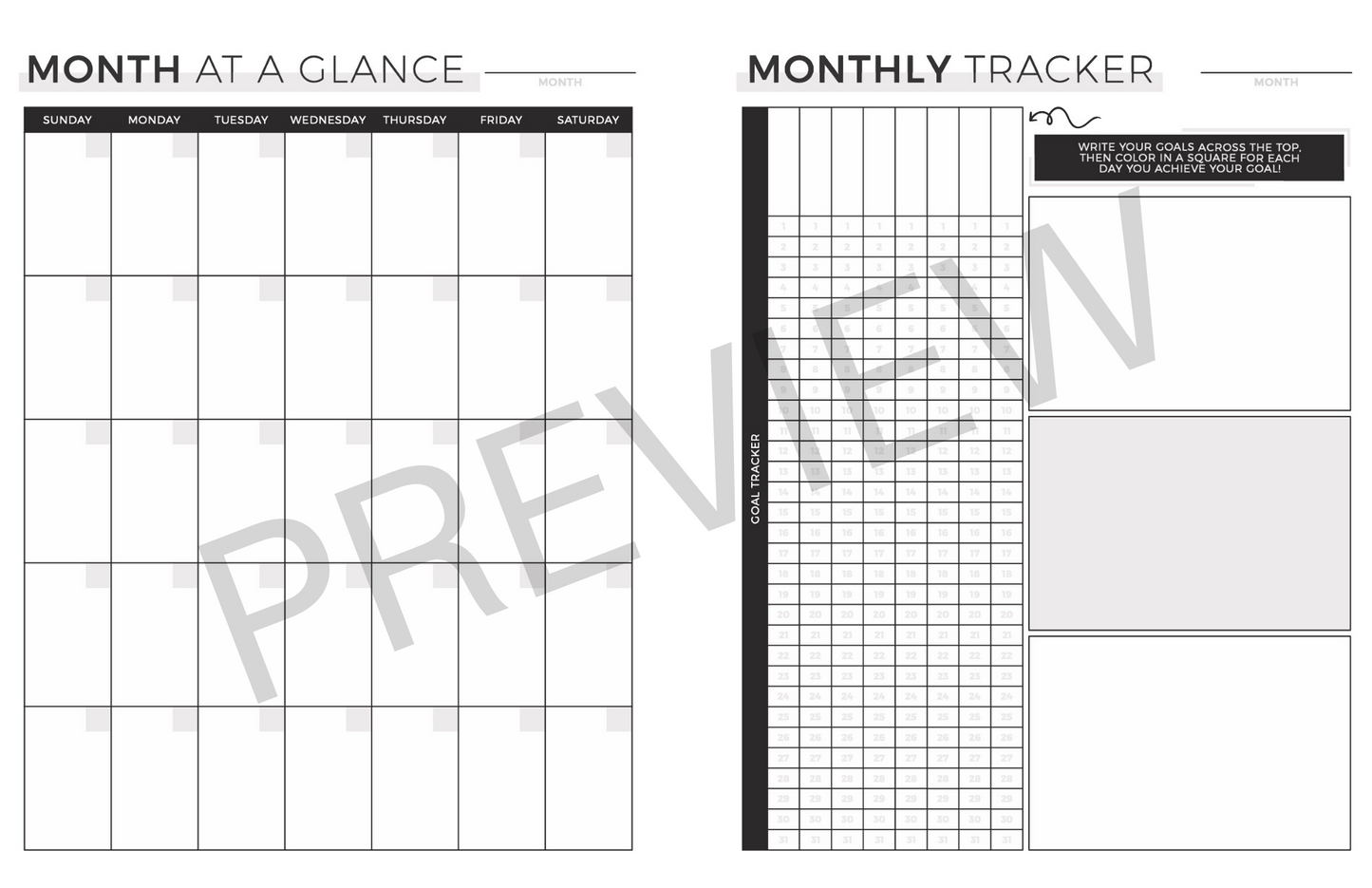 Daily Block Schedule™ Planner | Digital Download