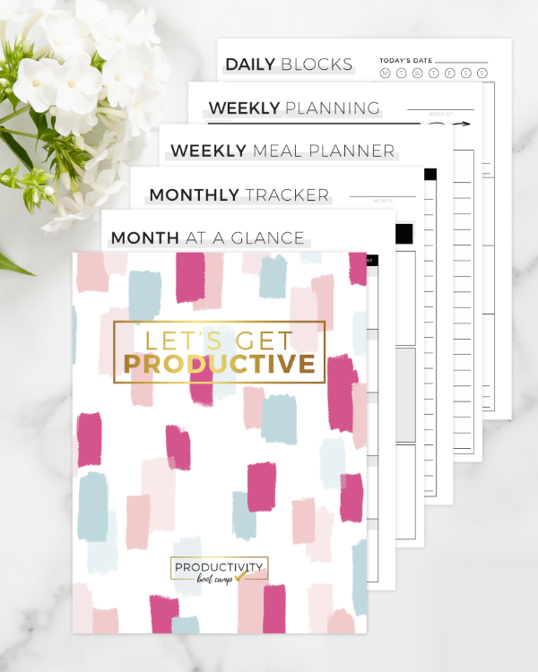 Daily Block Schedule™ Planner | Digital Download