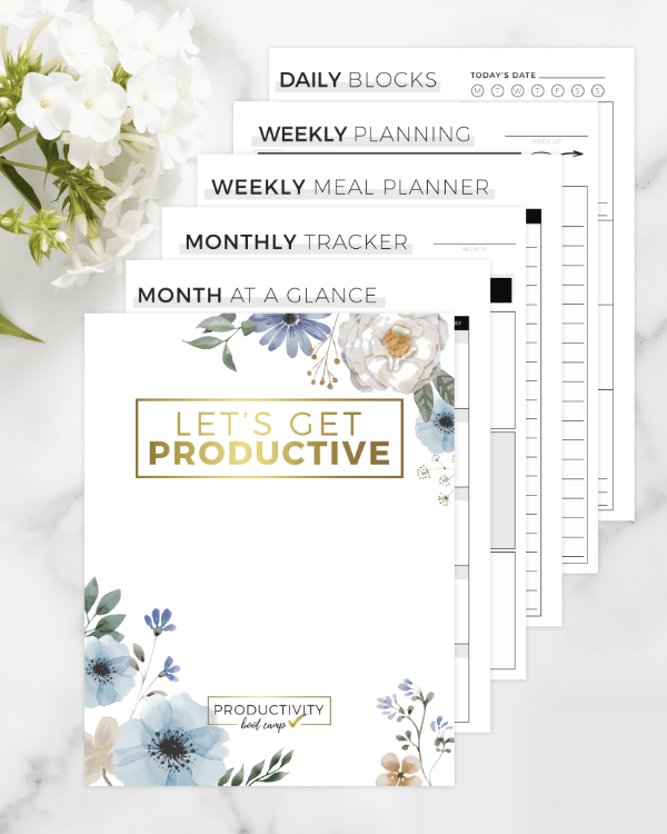 Daily Block Schedule™ Planner | Digital Download