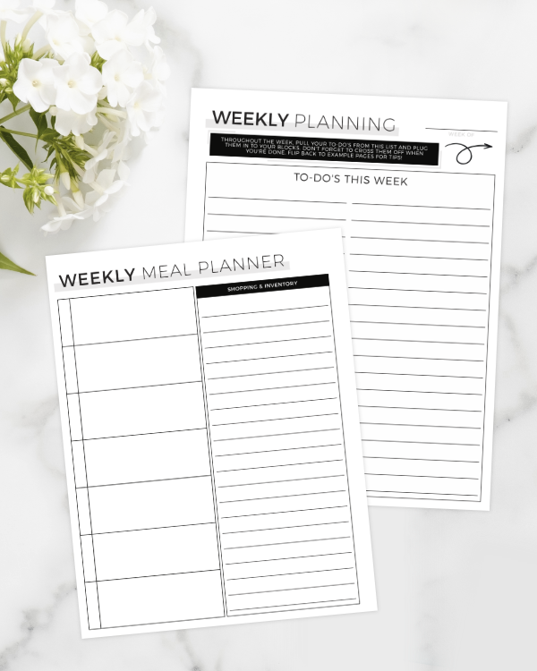 Daily Block Schedule™ Planner | Digital Download