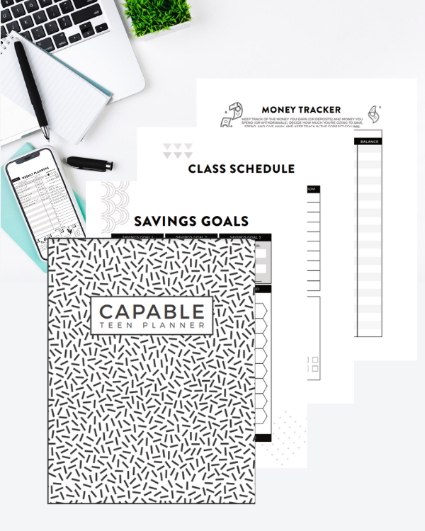 Capable Planner | Digital Download (Teen version)